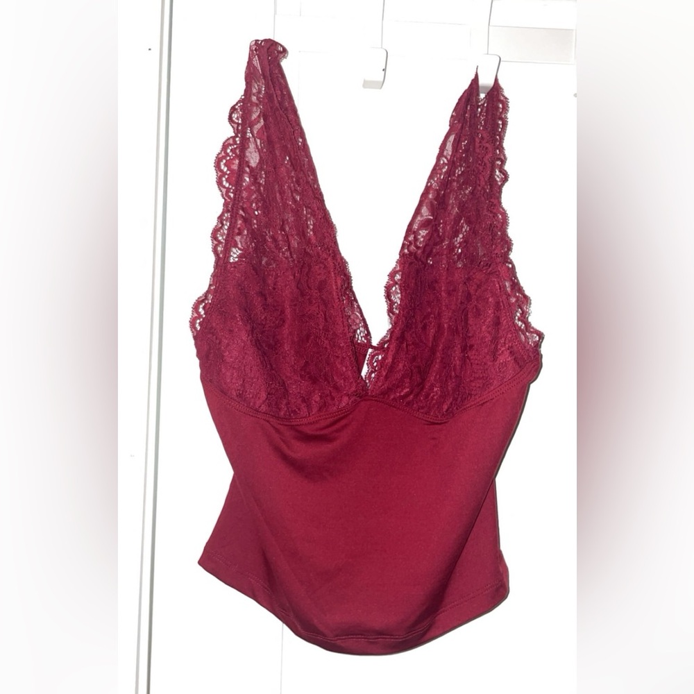 Lace tank top